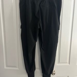 Black joggers